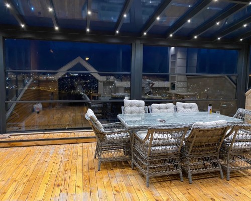 34 İstanbul Yapı - Kış Bahçesi, Giyotin Cam Sistemleri, Alüminyum Doğrama Sistemleri